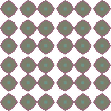 Kusursuz Vektör Deseni. Geometrik Süsleme Biçiminde Arkaplan DokusuName.