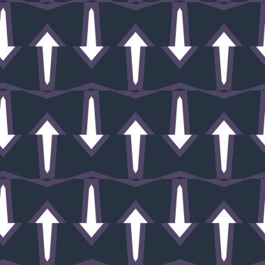 geometrik süsleme biçiminde kusursuz vektör deseni