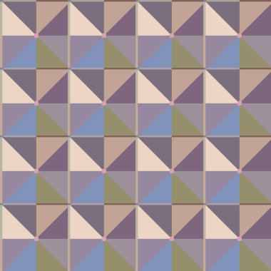 Geometrik süslemeli vektör deseni. Kusursuz tasarım dokusu.