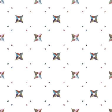 Kusursuz Vektör Deseni. Geometrik Süsleme Biçiminde Arkaplan DokusuName.