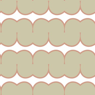 Geometrik süslemeli vektör deseni. Kusursuz tasarım dokusu.