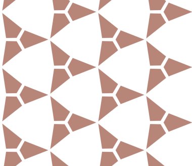 geometrik süsleme biçiminde kusursuz vektör deseni