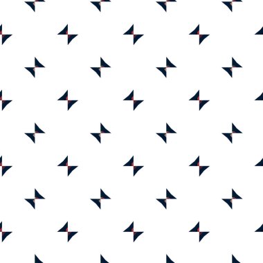 Geometrik süslemeli vektör deseni. Kusursuz tasarım dokusu.