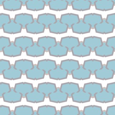 Geometrik süslemeli vektör deseni. Kusursuz tasarım dokusu.