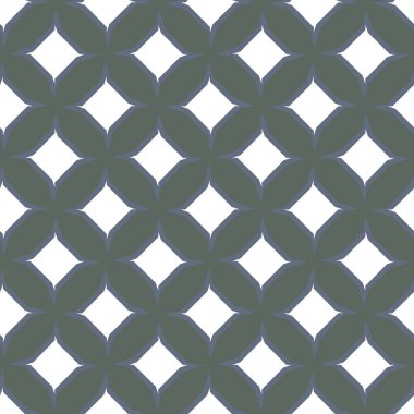 Dikişsiz geometrik süs vektör deseni. Soyut arka plan