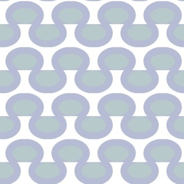 Geometrik süslemeli vektör deseni. Kusursuz tasarım dokusu.