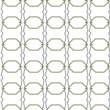 Dikişsiz geometrik süs vektör deseni. Soyut arka plan