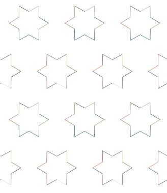 Dikişsiz geometrik süs vektör deseni. Soyut arka plan