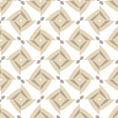 Geometrik süslemeli vektör deseni. Kusursuz tasarım dokusu.