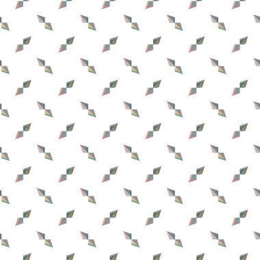 Dikişsiz geometrik süs vektör deseni. Soyut arka plan