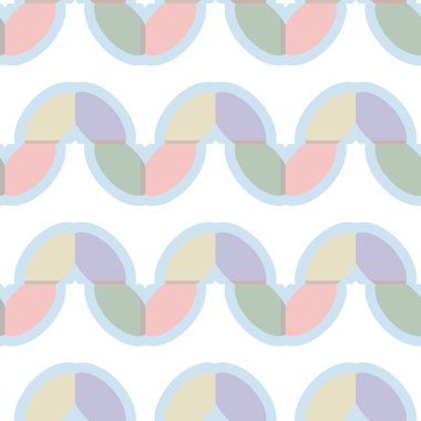 Kusursuz Vektör Deseni. Geometrik Süsleme Biçiminde Arkaplan DokusuName.