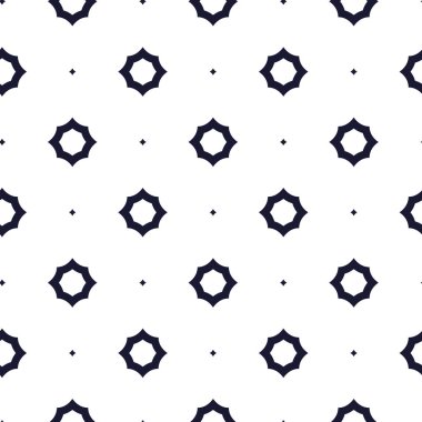 geometrik süsleme biçiminde kusursuz vektör deseni