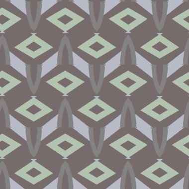 Geometrik süslemeli vektör deseni. Kusursuz tasarım dokusu.
