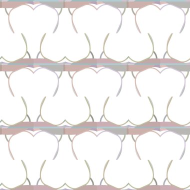 Kusursuz Vektör Deseni. Geometrik Süsleme Biçiminde Arkaplan DokusuName.