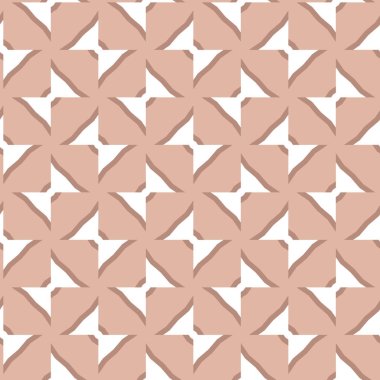 geometrik süsleme biçiminde kusursuz vektör deseni