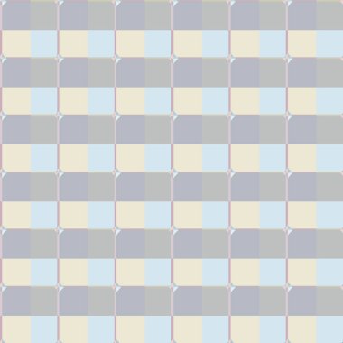 Kusursuz Vektör Deseni. Geometrik Süsleme Biçiminde Arkaplan DokusuName.