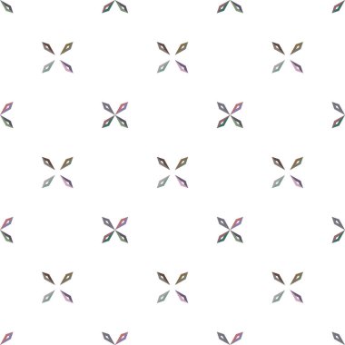 Kusursuz Vektör Deseni. Geometrik Süsleme Biçiminde Arkaplan DokusuName.