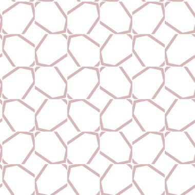 Dikişsiz geometrik süs vektör deseni. Soyut arka plan