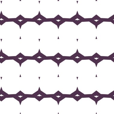 Geometrik süslemeli vektör deseni. Kusursuz tasarım dokusu.