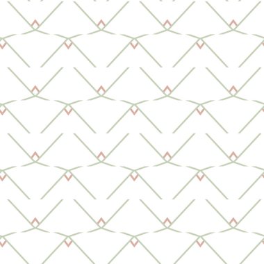 Geometrik süslemeli vektör deseni. Kusursuz tasarım dokusu.