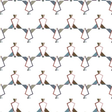 Geometrik süs tarzında soyut arkaplan dokusu. Kusursuz tasarım.