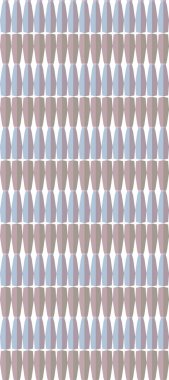 Geometrik süslemeli vektör deseni. Kusursuz tasarım dokusu.