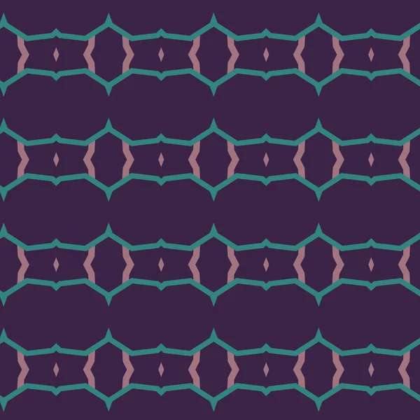 Bezproblémový Vektorový Vzor Textura Pozadí Geometrickém Ornamentálním Stylu — Stockový vektor