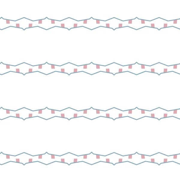 Nahtloses Vektormuster Geometrischen Ornamentalen Stil — Stockvektor