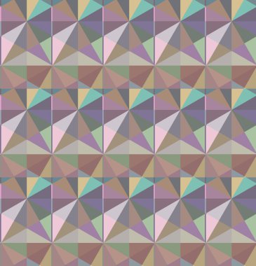 geometrik süsleme biçiminde kusursuz vektör deseni