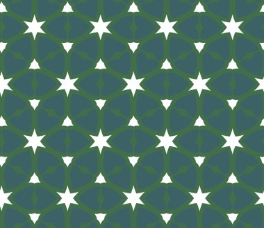 Kusursuz Vektör Deseni. Geometrik Süsleme Biçiminde Arkaplan DokusuName.