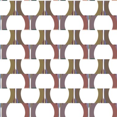 Dikişsiz geometrik süs vektör deseni. Soyut arka plan