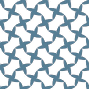 geometrik süsleme biçiminde kusursuz vektör deseni
