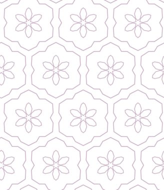 Kusursuz Vektör Deseni. Geometrik Süsleme Biçiminde Arkaplan DokusuName.