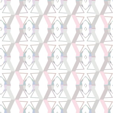 geometrik süsleme biçiminde kusursuz vektör deseni