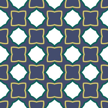 Dikişsiz geometrik süs vektör deseni. Soyut arka plan