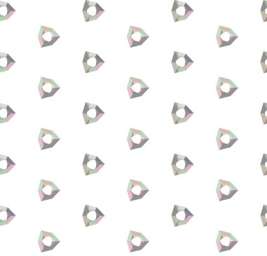 Geometrik süslemeli vektör deseni. Kusursuz tasarım dokusu.