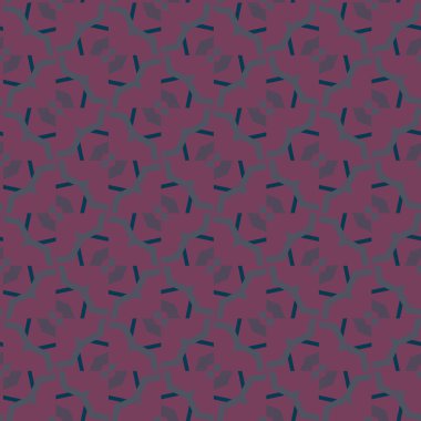 Geometrik süslemeli vektör deseni. Kusursuz tasarım dokusu.