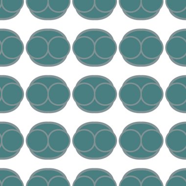 Geometrik süslemeli vektör deseni. Kusursuz tasarım dokusu.