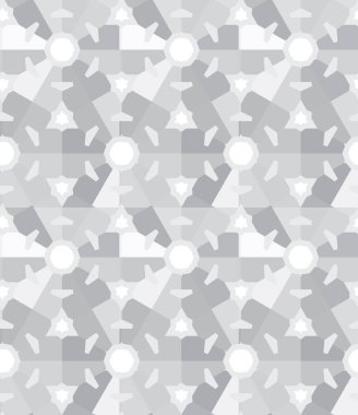 Geometrik süslemeli vektör deseni. Kusursuz tasarım dokusu.