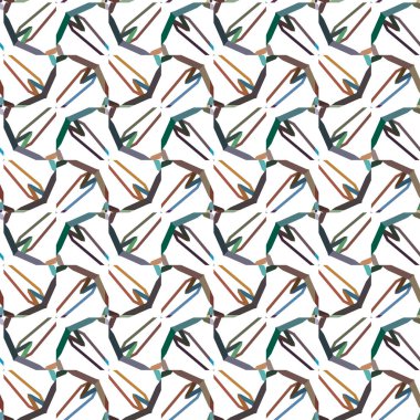 Geometrik süs tarzında soyut arkaplan dokusu. Kusursuz tasarım.