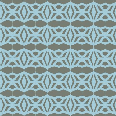geometrik süsleme biçiminde kusursuz vektör deseni
