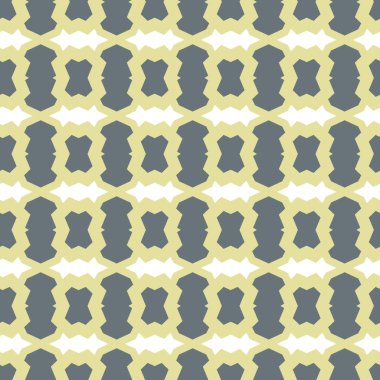 Geometrik süslemeli vektör deseni. Kusursuz tasarım dokusu.