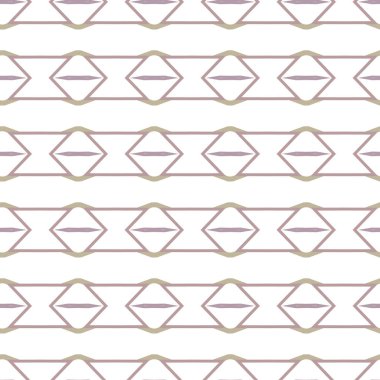 Dikişsiz geometrik süs vektör deseni. Soyut arka plan