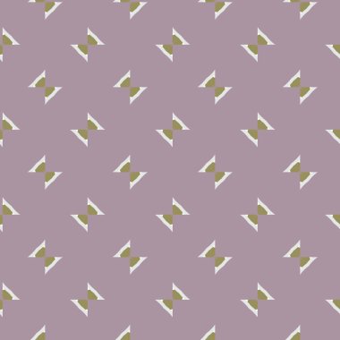 Kusursuz Vektör Deseni. Geometrik Süsleme Biçiminde Arkaplan DokusuName.