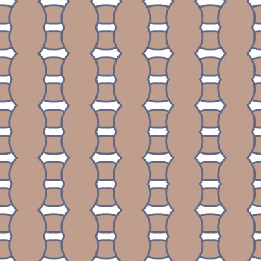 Kusursuz Vektör Deseni. Geometrik Süsleme Biçiminde Arkaplan DokusuName.