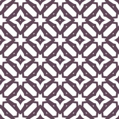 Kusursuz Vektör Deseni. Geometrik Süsleme Biçiminde Arkaplan DokusuName.