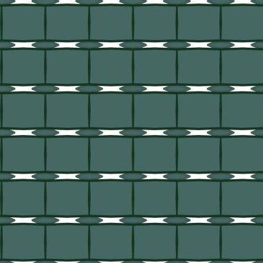 Geometrik süslemeli vektör deseni. Kusursuz tasarım dokusu.