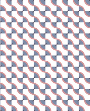 Kusursuz Vektör Deseni. Geometrik Süsleme Biçiminde Arkaplan DokusuName.