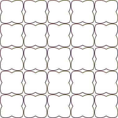 Geometrik süslemeli vektör deseni. Kusursuz tasarım dokusu.