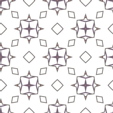 Kusursuz Vektör Deseni. Geometrik Süsleme Biçiminde Arkaplan DokusuName.